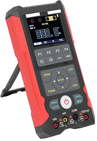 Osciloscopio Digital de 200 Msps, 80 MHz, Generador de Señal Multímetro con Batería Incorporada, para Pruebas de Electrodomésticos, Diagnóstico de Automóviles, Investigación