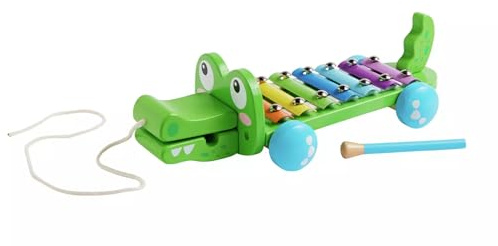 Chad Valley wooden Crocodile Xylophone