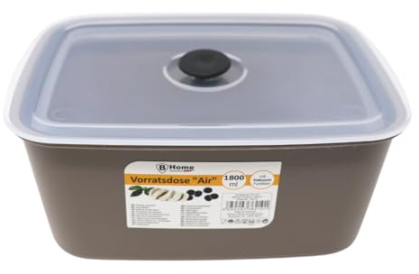 Vorratsdose Air mit Vakuum-Funktion Braun 1800ml