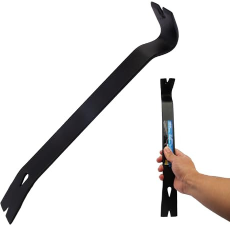 380mm Induction Hardened Pry Bar – Durable Steel Construction with High-Leverage Head for Prying, Pulling, and Scraping in Tight Spaces