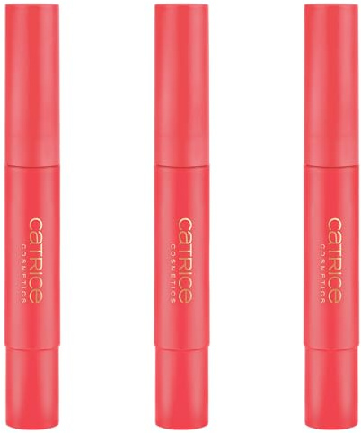 Catrice MIDNIGHT SUN Plumping Lip Gloss, Nr. C01, Pink, kühlend, vergrößernd, glänzend, vegan, ohne Parabene, ohne Mikroplastikpartikel, Nanopartikel frei, 3er Pack (3x3.6ml)