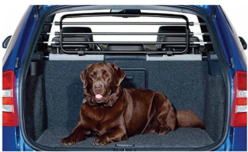 Kleinmetall Roadmaster Deluxe geeignet für VW Golf Plus Hundegitter/Trenngitter mit Schnell-Spanner System