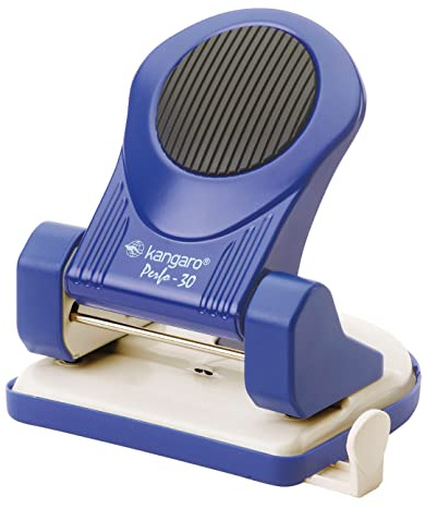 Kangaro Perfo 30 Locher, bis zu 30 Blatt, blau