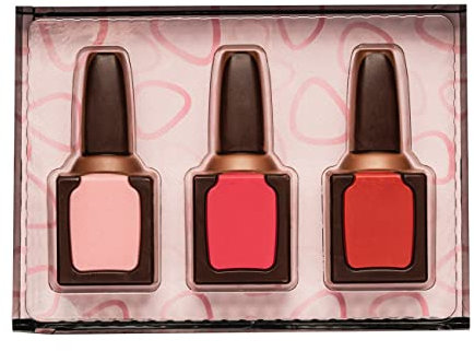 Geschenkpackung Nagellackset - Vollmilchschokolade 70g