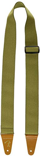 Fender WeighLess Tweed Guitar Strap - Elastic - Natural,0990685001