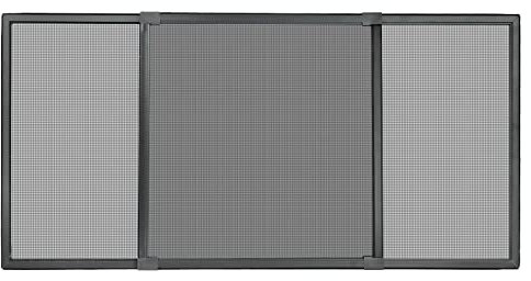 Schellenberg 50811 Protección antiinsectos corredera para Ventanas con persianas 50 x 75-142 cm, antracita