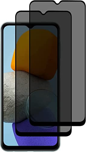 Hkess 2 Stück Sichtschutz für Samsung Galaxy A10/M10 - Anti-Spy Sichtschutzfolie 9H Härte, Anti-Spähen Privatsphäre Schutzfolie, Glas Folie Blickschutzfolie, Anti- Kratzer Displayschutzfolie