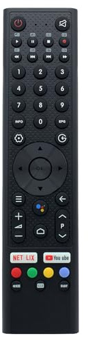 RCKGNTVT002 IR-Fernbedienung Ersatz für Kogan CHIQ Caixun Changhong Google TV U50H10 U55H10 U43H10 U58H10 U65H10 U75H9 KAQLED55RU8510STA KALED32AHKA7500STA LED40AF7 500STA KALED50RU8010STA