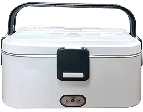 OLOTU Inossidabile Portapranzo Elettrico Portatile, scaldavivande Rimovibile in Acciaio Inossidabile di Grande capacità da 1,8 Litri, scaldavivande per Uso Domestico Portatile