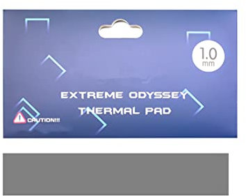 1 one enjoy Thermal Pad 12.8 W/mK, 120x20x1mm, Non Conductive Silicone Thermal Pads for Laptop Heatsink/GPU/CPU/LED Cooler (1mm)