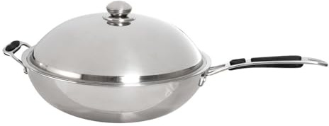 GastroHero Wok en INOX Ø 360 mm | CHR Fournitures de la Restauration
