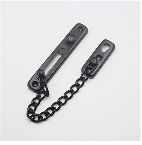 Door Chain Lock, Door Chain,Door Restrictor,Anti-Theft Chain Lock, Door Chain 2pcs Limiter Tools Anti-Theft Home Door Chain Latch Safety Guard Security Stainless Steel Chain Lock Hardware for Home Doo