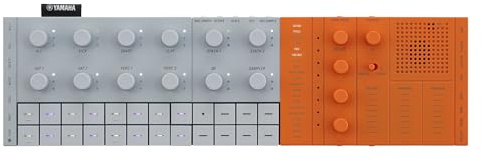 Yamaha SEQTRAK Mobile Music Ideastation – All-in-One Music Production Studio with Dual Sound Engines, Onboard Sampling, Built-In Speaker, and Rechargeable Battery – Orange