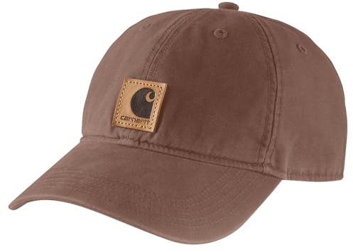 Carhartt Herren Canvas Cap Baseballkappe, Brown, Einheitsgröße