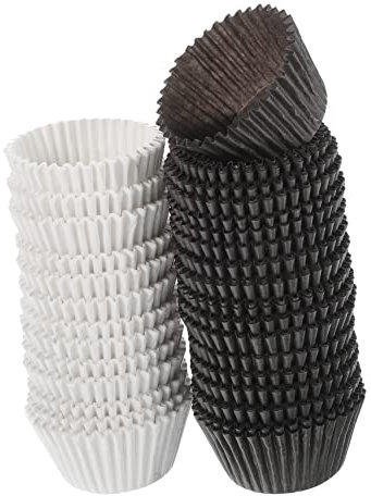 Mikinona 1000stücke Papierkuchen Förmchen Für Cupcakes Mini Muffinförmchen Aus Papier Partyzubehör Für Geburtstagsfeiern Und Andere Anlässe Geeignet Für Brownies Und Süßigkeiten