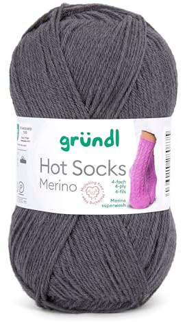 Gründl Hot Socks Merino (13 anthrazit)