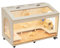 Hamster Cage Large 32 inch Guinea Pig Cages Hamster Cages Enclosure and Habitats Mice Rat Cage with Platform Openable Top Acrylic Sheets Wooden Chewproof Small Animal Cage for Hedgehog Mouse Gerbil