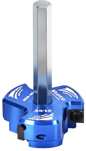 ERAYCO 1-1/2 Inch Triple Blade PVC Pipe Reamer, Plastic Pipe Fitting Reamer Tool for Plumbing, 3 Blades PVC Fitting Saver for SCH40, ABS, CPVC Pipe