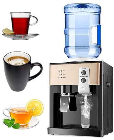 Distributore Di Acqua Calda E Fredda Elettrico - Perfetto Per Casa, Uffici E Sale Riunioni - Distributore Di Acqua In Bottiglia Elettrico Da Tavolo
