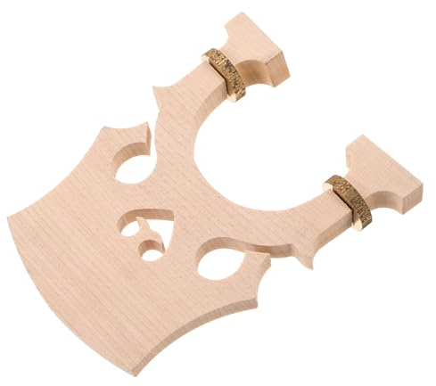 YARNOW Violonchelo Puente de Madera de Arce Puente Ajustable Europeo Opciones de Alto de Repuesto para Violonchelo Cello