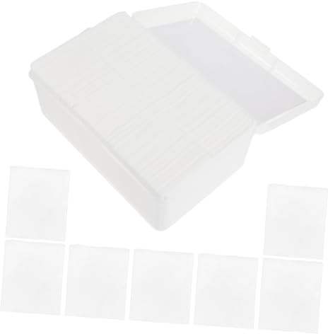 Healvian 1000 Stück Einweg Wattepads Gesichtswattepads Make up Entferner Baumwolle Sanft Geruchlos Für Gesichtspflege Und Abschminken