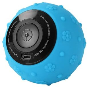 Elektrischer Massageball, Schulter Körper Muskel Entspannung, Sohle Rücken Fuß für Faszienmassage, Ball Wiederaufladbarer Yoga-Ball