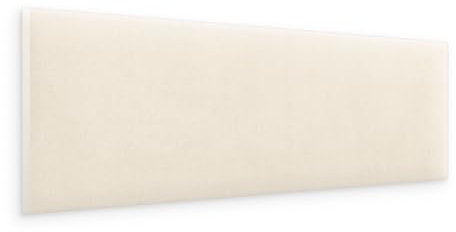 murando - Bettkopfteil Rechteck Premium, 20x100 cm, Schlafzimmer, modern | Gepolstertes Wandkissen, einfache Montage, ideal fürs Schlafzimmer, weicher Bezug, pflegeleicht, dekorativ, langlebig, modern