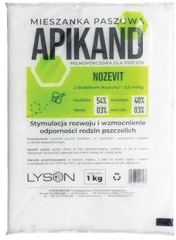LYSON Bienenfutter Teig Bienen füttern Bienenfutterteig Zucker-Teig Zucker-Paste Bienenbeute pastöser Futterteig Bienenbeute Imkerei Honig Bienenhaltung (10, mit Nozevit)