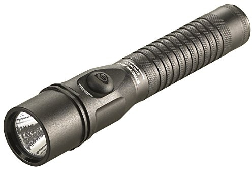 Streamlight 74413 Strion DS 375-Lumen 12,000-Candela Rechargeable Tactical Flashlight with Dual Switch Controls with AC Charging System, Black