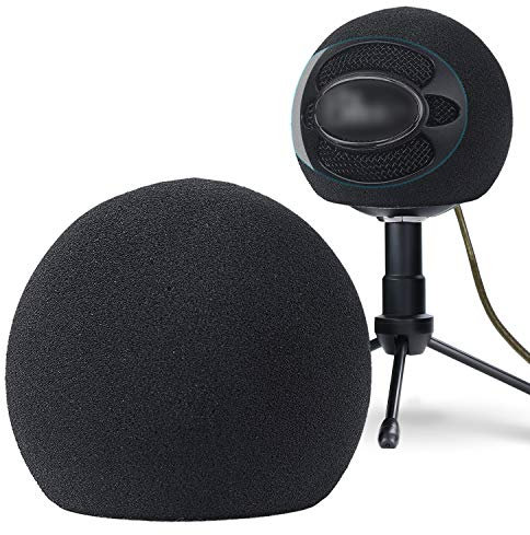 YOUSHARES Filtre Anti Pop Mousse et Anti-vent pour Blue Snowball iCE Microphone, Anti Vent Bonnette comme Pare-Brise Efficace Enlever les Bruits