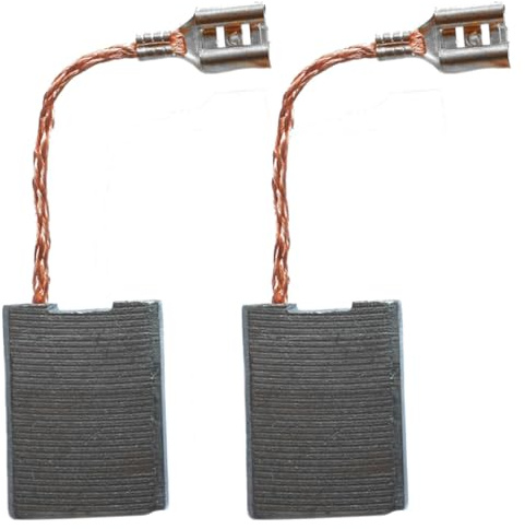 2 escobillas de carbón para motor de 7 x 17 x 23 mm para amoladora angular Hitachi G23UA2 G23UAY G23UB2 G23UBY G23UC G23UCY G23UDY sustituye a 999089 999061