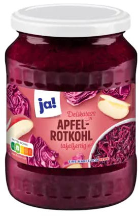 ja! Rotkohl mit Apfelstücken 720ml