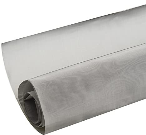 RUCRAK Drahtgitter feinmaschig edelstahlgitter,60 Mesh Woven Wire Mesh Wühlmausgitter Volierendraht Metallgitter Feinmaschig Drahtgeflecht Maulwurfgitter Schutzgitter (Size : 1x3m)