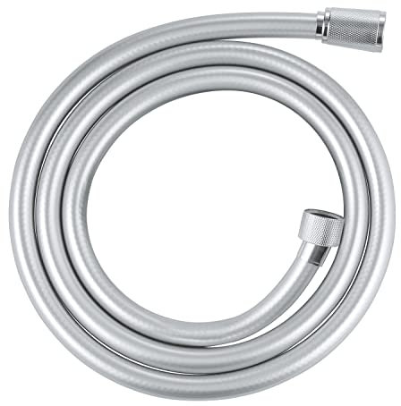 GROHE Vitalioflex - Metallbrauseschlauch (1500 mm, verstärkte Ausführung, knickfest, hitzebeständig), chrom, 22109000