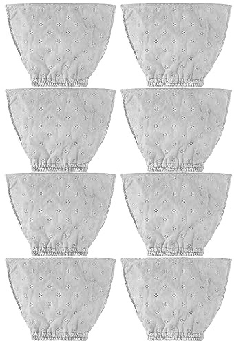 8 Pezzi Filtro in Panno Compatibile con Aspirapolvere Lavor Serie VAC CF WT Venti Trenta Rudy GNX GB GBP Swimmy per Filtro Bidone Aspiratutto Lavor (8)