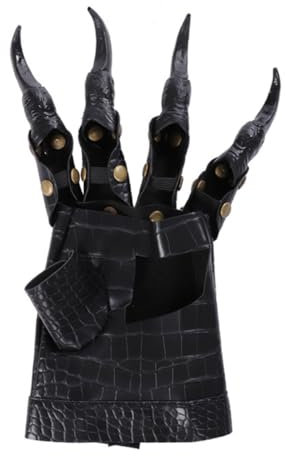 PACKOVE 1paar Halloween Krallenhandschuhe Cosplay Requisiten Für Schaurige Partys Und Deko Langlebige Komfortable Handbekleidung Für Karneval Und Maskenbälle