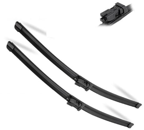 Wischerblatt Automotive Wischer Vorne Auto Wischerblatt Für LHD Für Golf 6 VI MK6 2009-2012 2011 2010 Windschutzscheibe Windschutzscheibe Fensterwäsche 24+19
