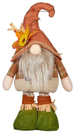 Zwerge mit ausziehbaren Beinen – Weihnachtszwerge, Weihnachtsplüschfiguren | Stehende Thanksgiving-Zwerge, fröhliche -Zwergdekorationen, festliche, lustige Zwerge mit Teleskopbeinen, Dekoration