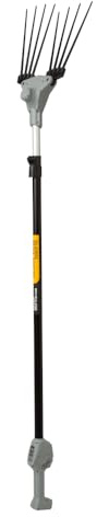 NUOVO Abbacchiatore elettrico 12V per la raccolta delle olive VOLPI SUPERBOMBER versione XL da 2400 mm a 3600 mm. + OMAGGI ( Abbacchiatore + cavo )