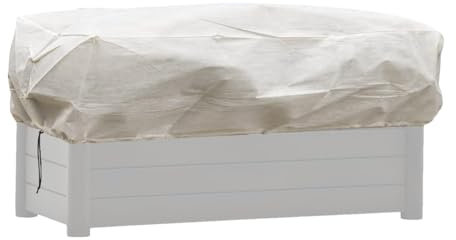 Nevalerra Frostschutzhüllen Für Pflanzen Im Freien – Aus Dickem, Strapazierfähigem Vliesstoff, Mit Kordelzug Und Reißverschluss | Wetterbeständige Strauchabdeckung