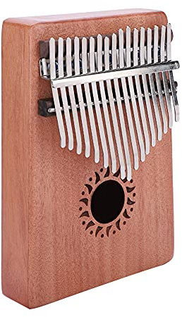 Joyance Daumenklavier 17 Tasten Holz Kalimba Mbira Daumenklavier, Musik-Tonabnehmer mit Original-Sound, ideal für Anfänger und Musikbegeisterte, kompaktes Design, tragbar