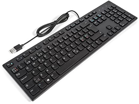 Dell KB216 NORDIC Slim Office Multimedia Keyboard BLACK