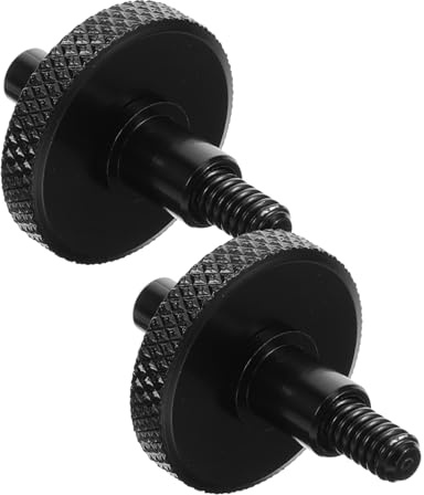EPIGEIST Kontrabass Brückenschrauben aus Metall Einfache Montage für Stabile Spielbarkeit bei Proben und Auftritten Elegantes Schwarzes Design