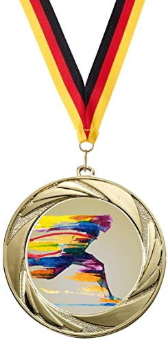 Verlag Reiner Kullack 10er-Set Medaillen »Laufen«, mit 50 mm Sportfoto-Emblem (Metall, bunt)