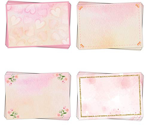 Logbuch-Verlag 4 x 25 kleine Etiketten zum Beschriften Namensaufkleber Adressaufkleber 4 Motive rosa pink gold 7 x 5 cm Mädchen