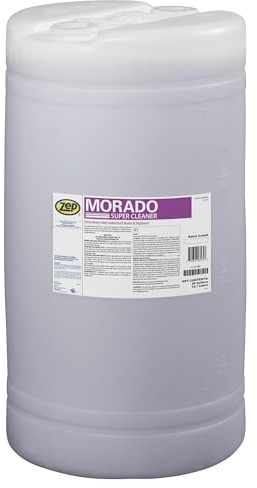 Zep Morado Purple Concentrated Super Cleaner - 20 Gallon (1 Unit) 85650 - Extra Heavy-Duty Industrial Degreaser, Phosphate Free, Alkaline Concentrate Removes Grease, Grime