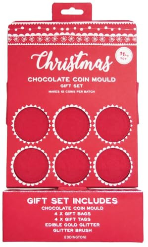Christmas Chocolate Coin Mould Gift Set
