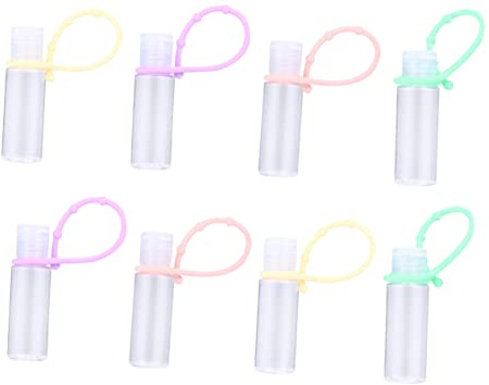 Toddmomy 8pcs Silicone Hand Bottle Pump Sprayer for Travel Outdoor Leakproof Dispenser Bottle Foaming Hand Wash Refill