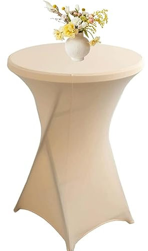 Set Stretch Stehtisch Husse Für Bistrotisch Ø 80-85 Cm Elegante ,Verstärkung Im Fußbereich,40°C Maschinenwäsche ，Stretch-Husse Schwarz Hussen Für Stehtische Und Bistrotische80×110cm, ( Color : 5# , Si