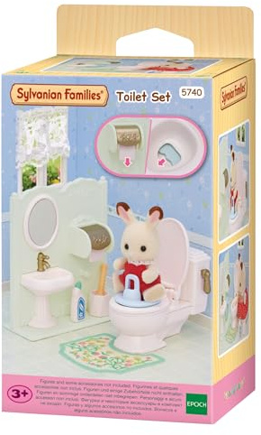 Sylvanian Families - 5740 Toilet Set - Dollhouse Playsets